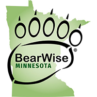 BearWise Minnesota The state of Minnesota with an outline of a bear paw.
