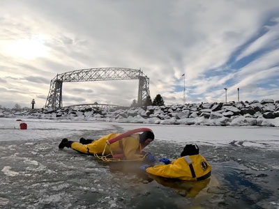 Lake Superior Ice Safety and Ice Rescue Team