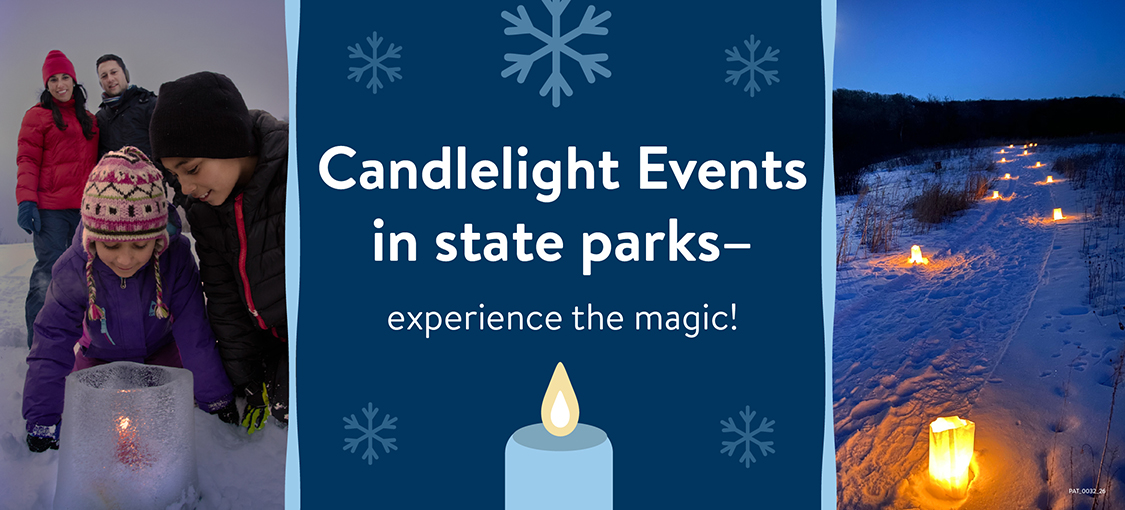 Candlelight events in state parks Candlelight events in state parks - experience the magic