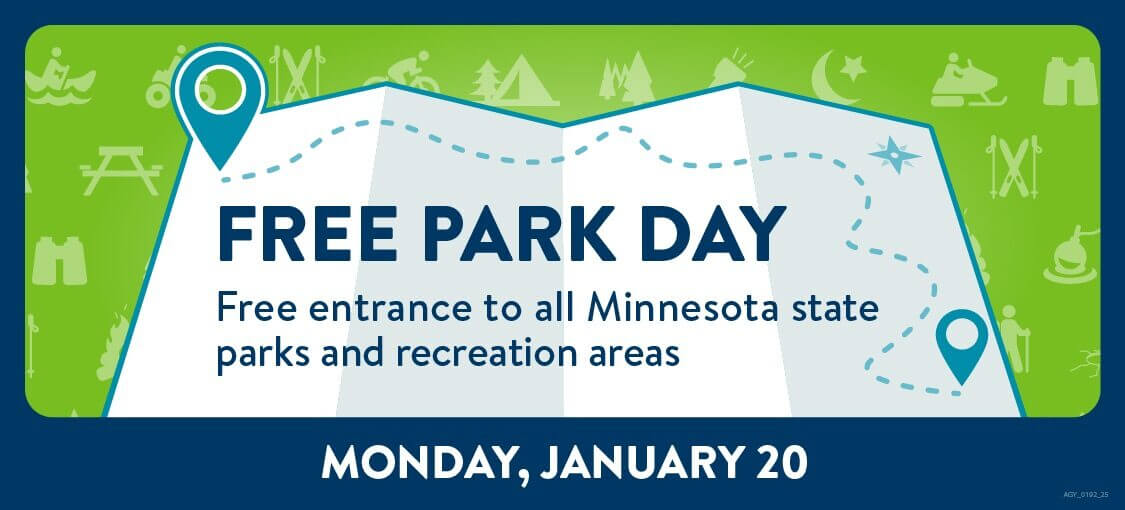 Free entrance days to all Minnesota State parks and recreation areas.